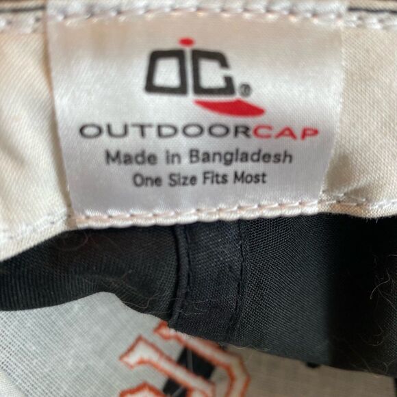 Outdoor Cap Hat Unisex Snapback Color Black San Francisco Giants Embroidered MLB - Picture 6 of 9